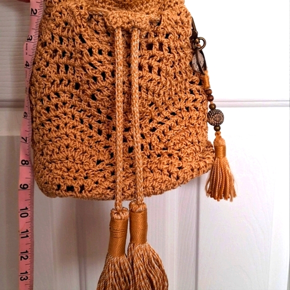 The Sak Natural Crochet Bucket Bag - Picture 10 of 13